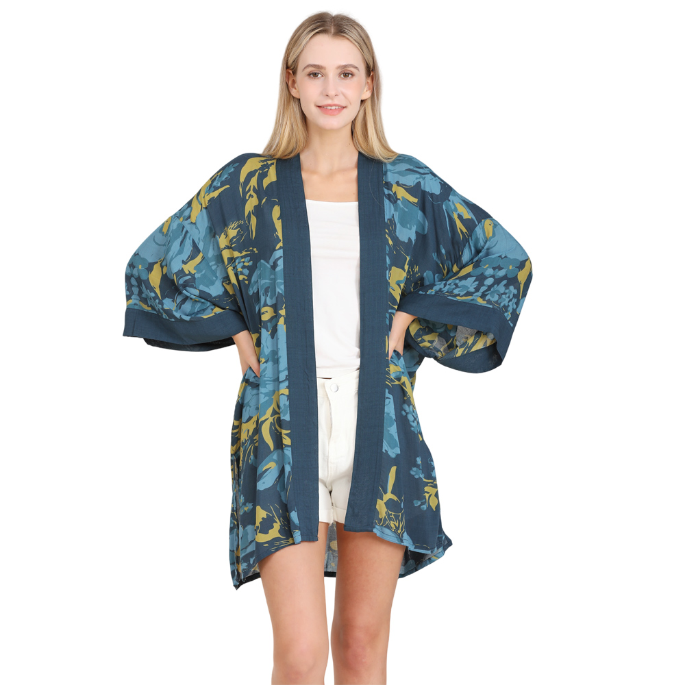 Custom photo made kimono robe shirt dress