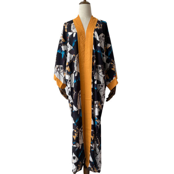 kimono robe custom print