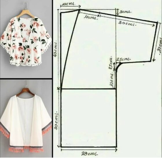 custom kimono cardigan 