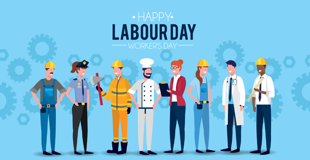 Custom kimono during the International Labour Day